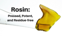 Cannabis rosin offers a chemical-free alternative to BHO.